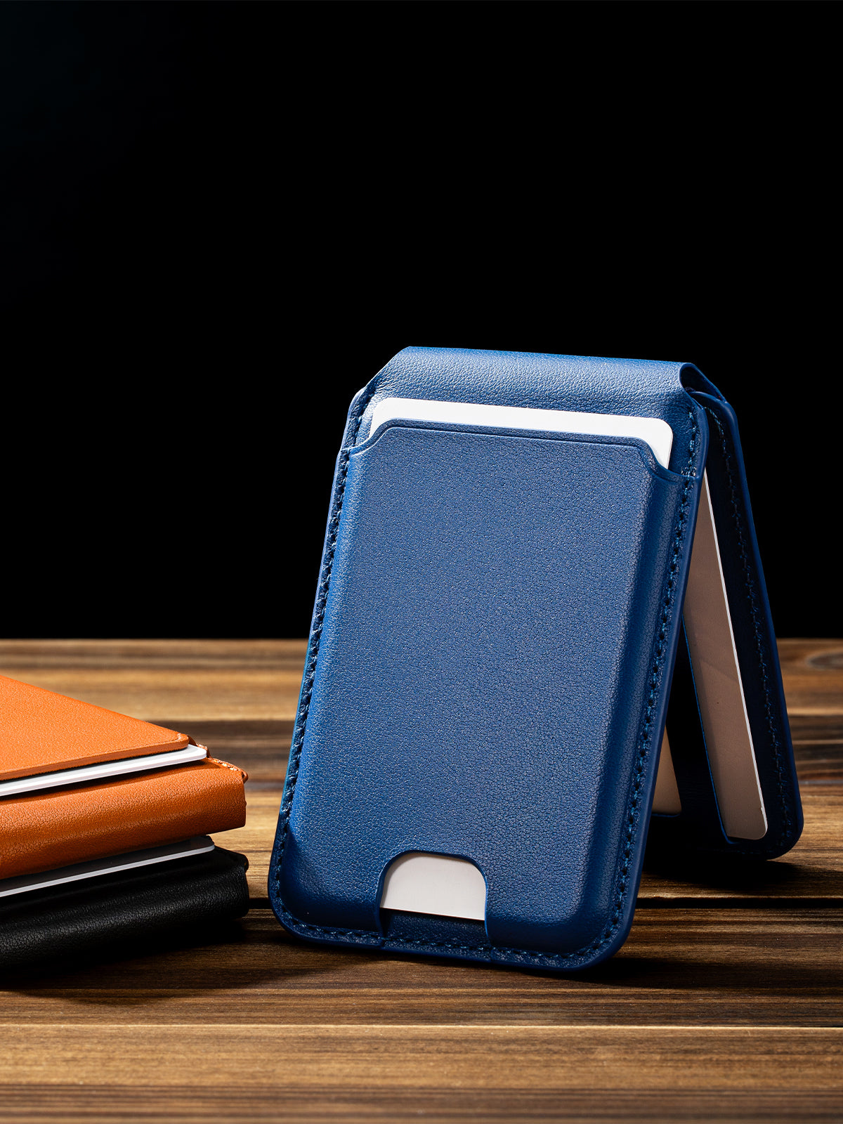 Magsafe Wallet Kickstand Nappa Leather