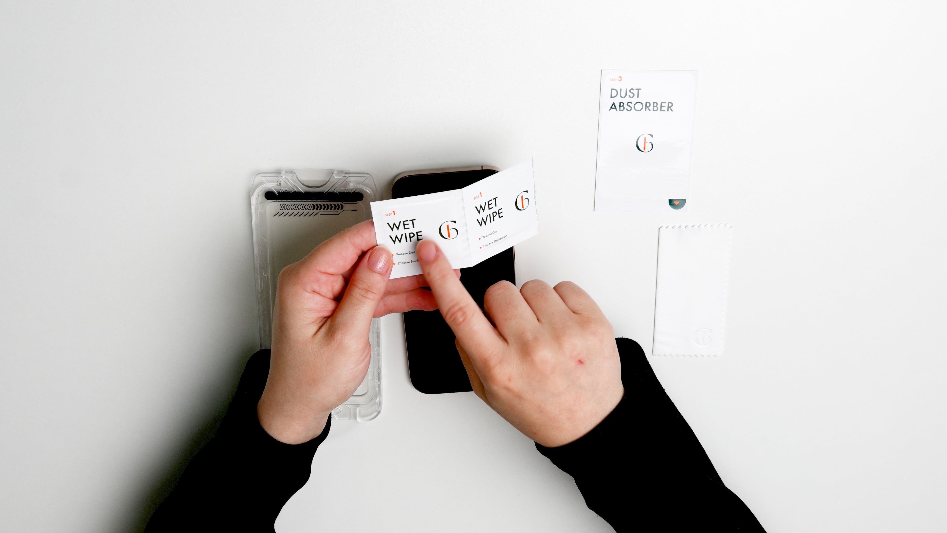 Casebelle Easy Install Screen Protector Guide