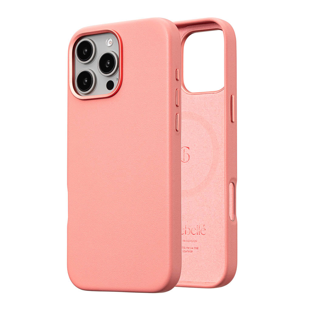 Timeless Luxe Leather Case - Blush Pink - iPhone 16 Pro