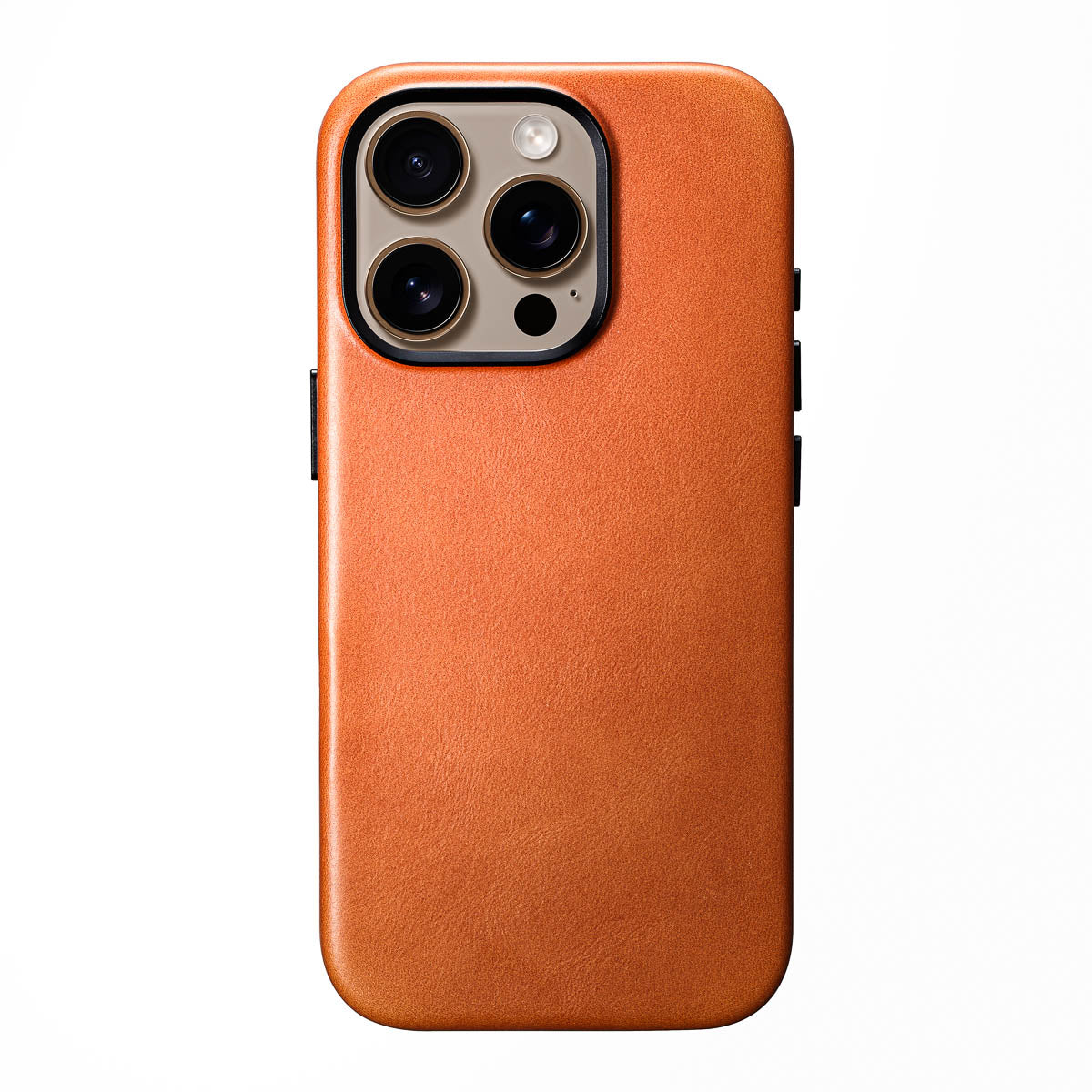 iPhone 16 Pro Leather Case - MagSafe - Amber Brown