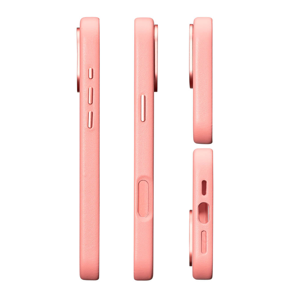 Timeless Luxe Leather Case - Blush Pink - iPhone 16 Pro Max