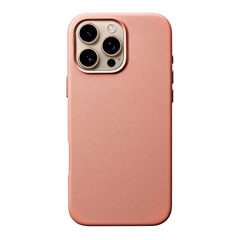 iPhone 16 Pro Max Leather Case - MagSafe - Blush Pink iPhone 16 Pro Max Leather Case - MagSafe - Blush Pink