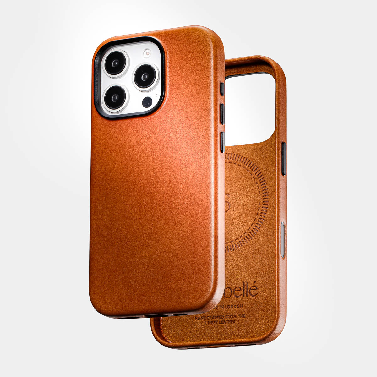 iPhone 16 Pro Max Leather Case - MagSafe - Amber Brown