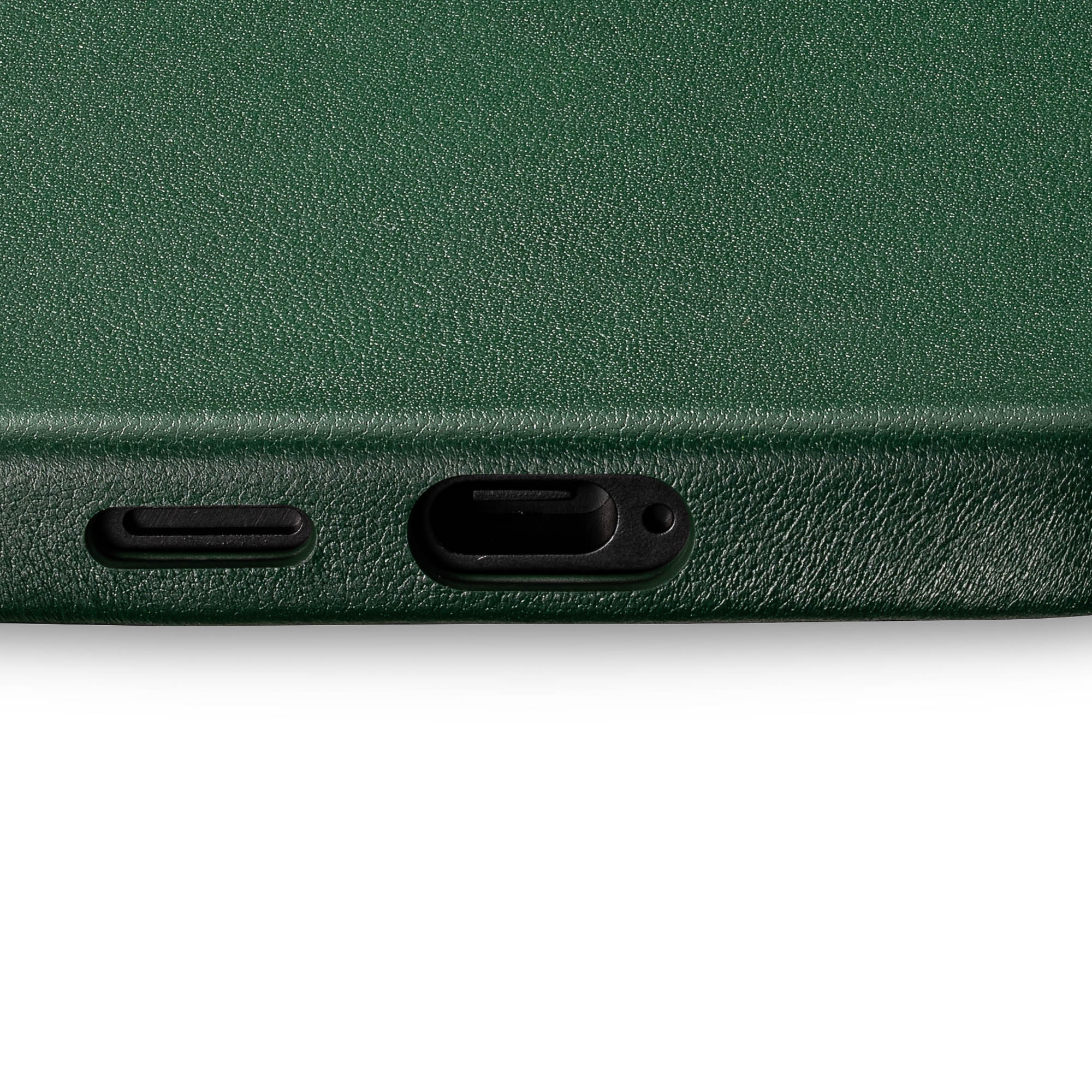 Samsung Galaxy S24 Leather Case - Timeless Luxe - Racing Green
