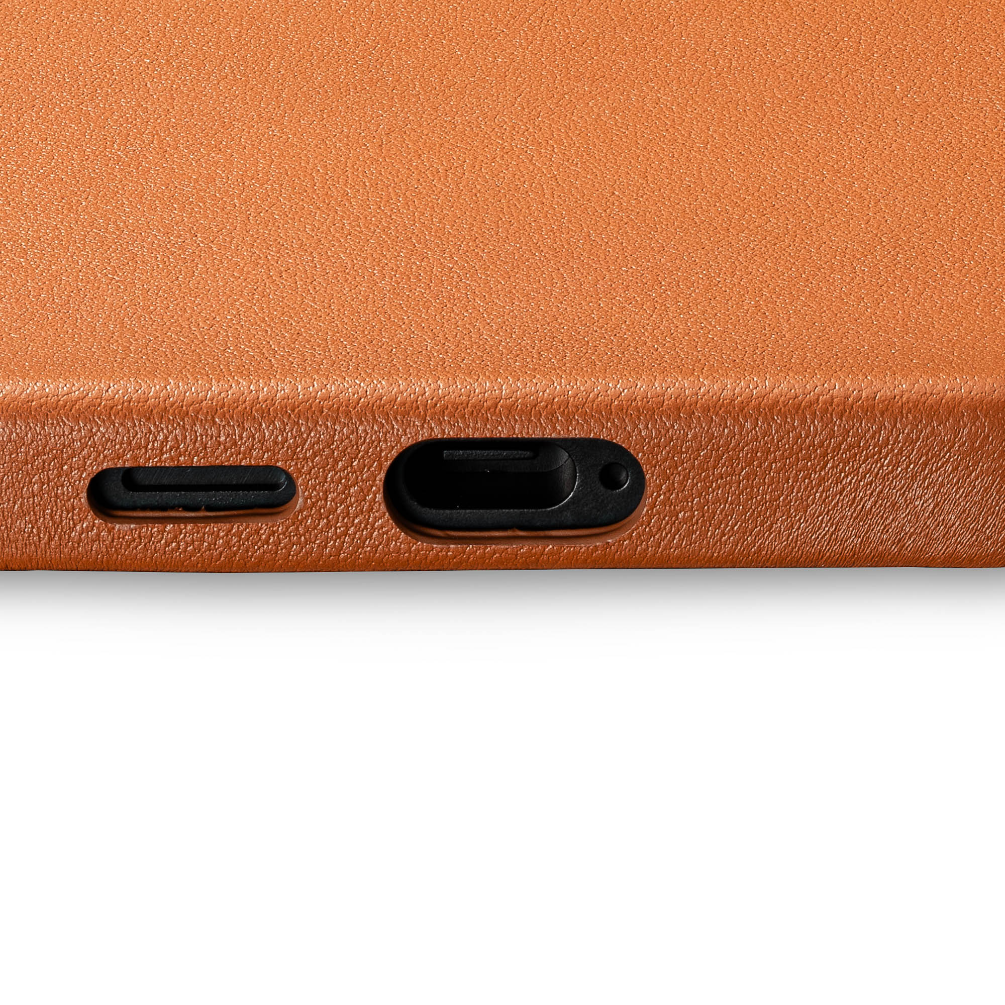 Samsung Galaxy S24 Plus Leather Case - Timeless Luxe - Cognac Brown