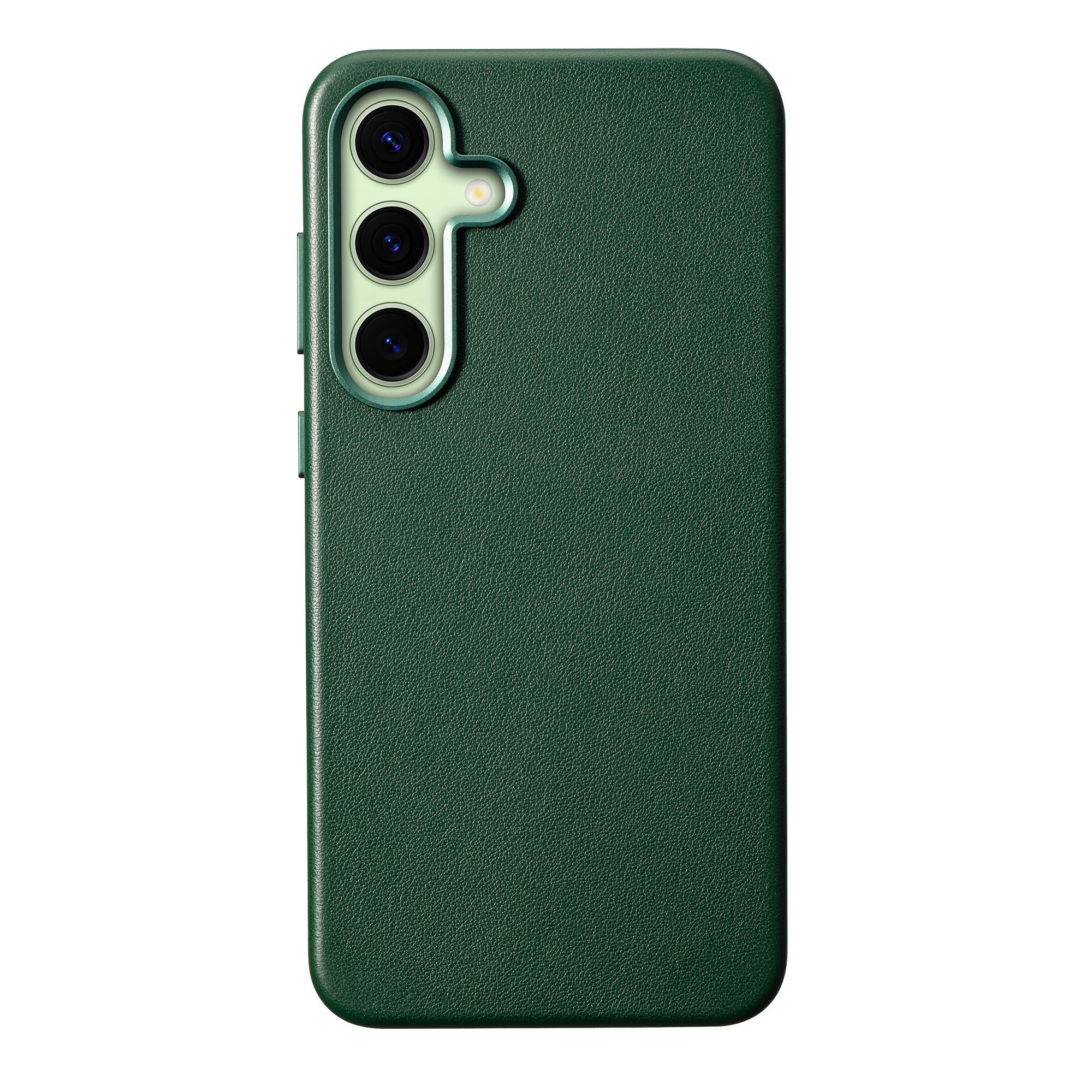 Samsung Galaxy S24 Plus Leather Case - Timeless Luxe - Racing Green