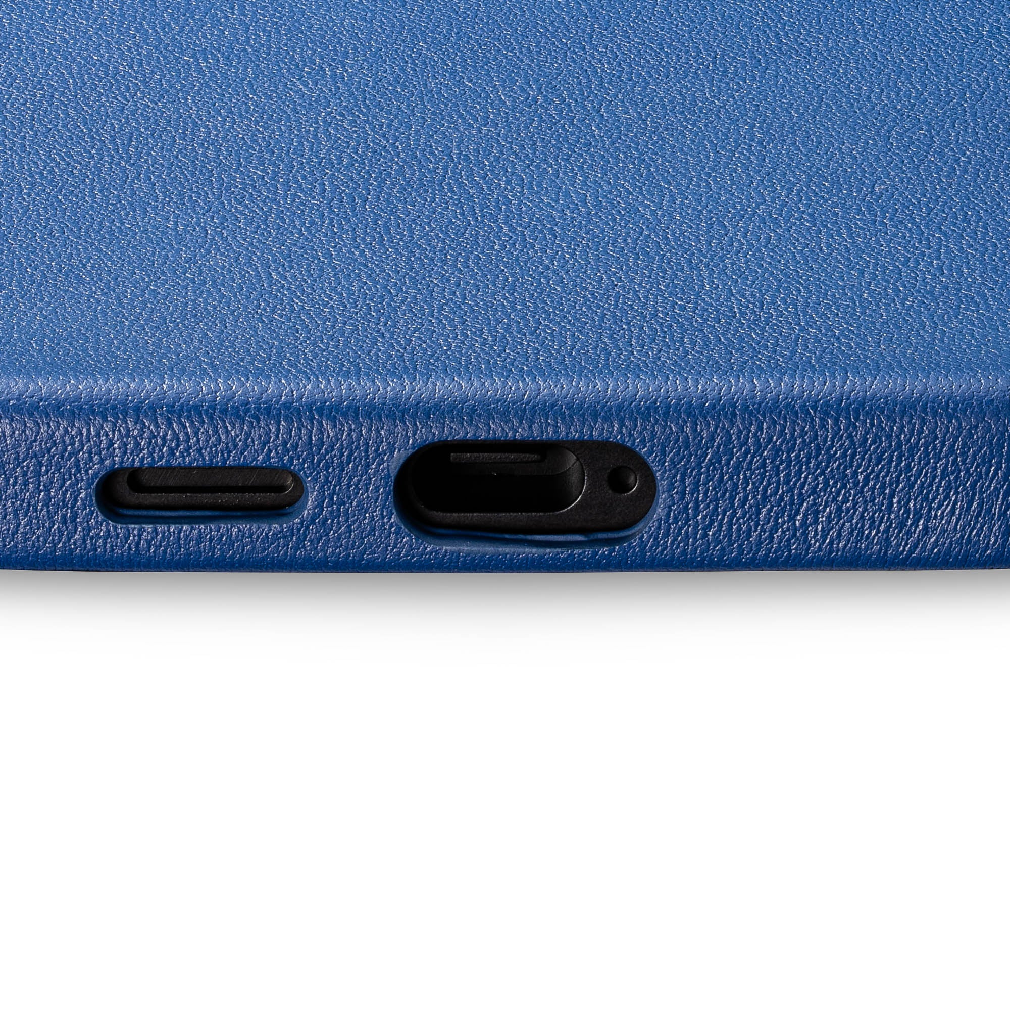 Samsung Galaxy S24 Plus Leather Case - Timeless Luxe - Sapphire Blue