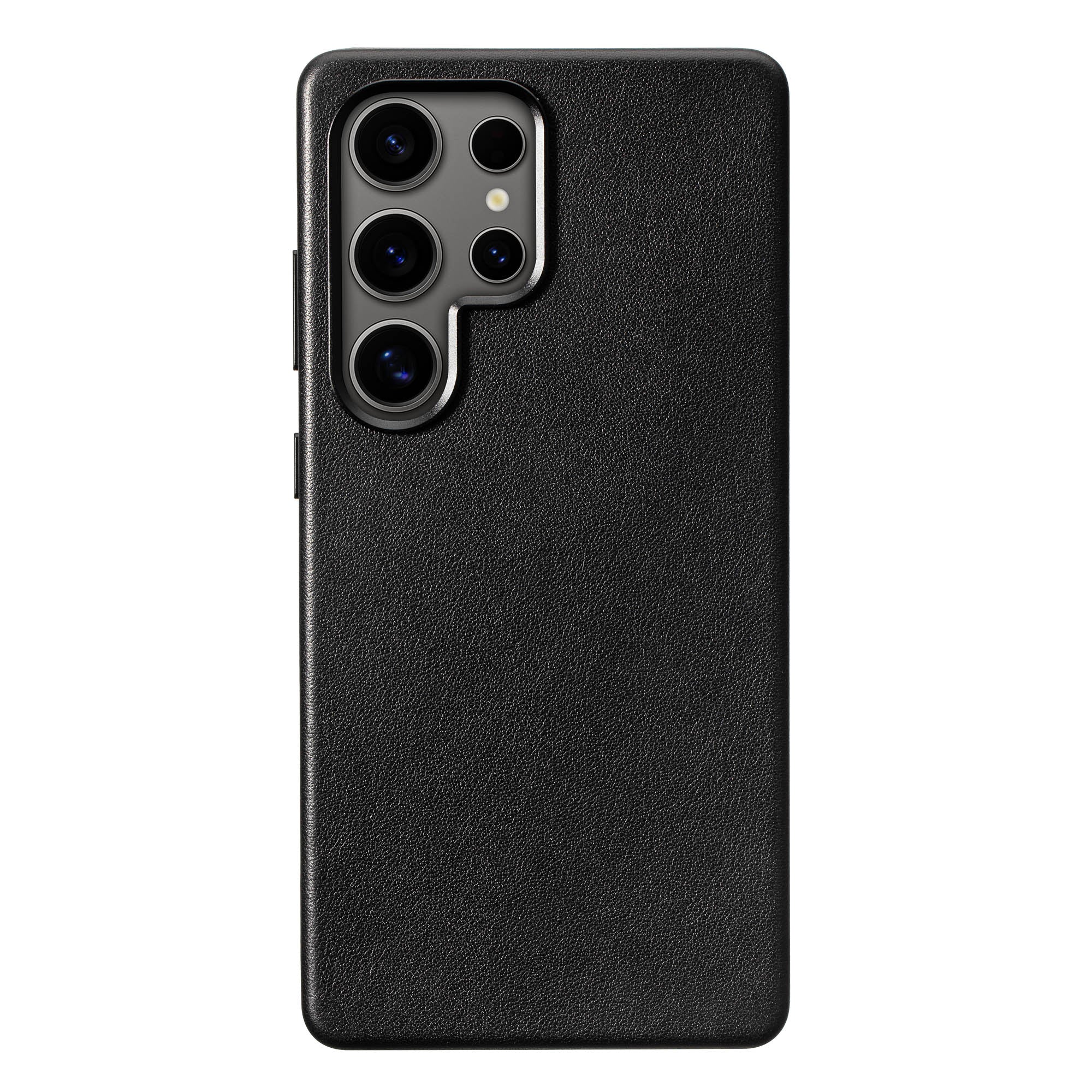 Samsung Galaxy S24 Ultra Leather Case - Timeless Luxe - Obsidian Black