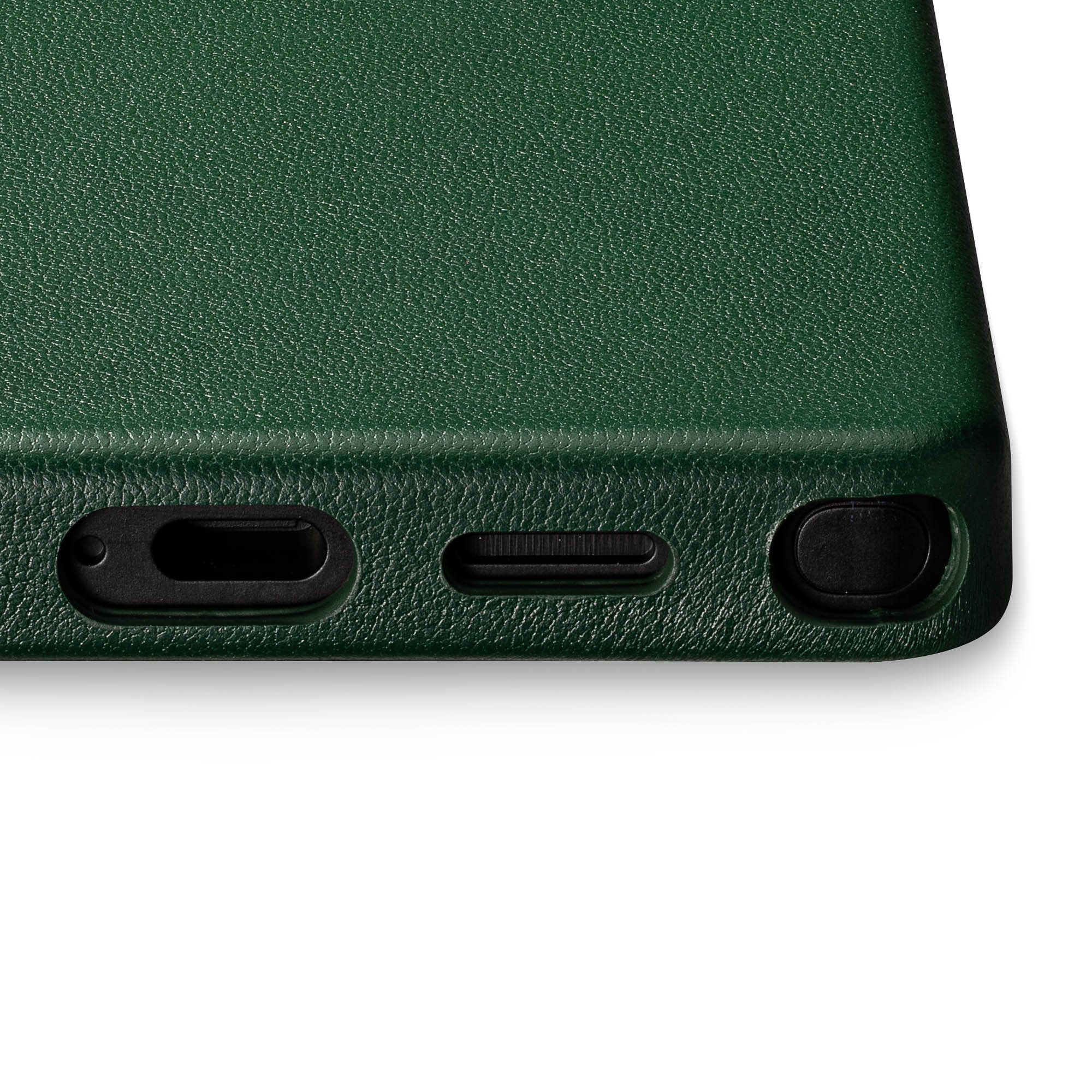 Samsung Galaxy S24 Ultra Leather Case - Timeless Luxe - Racing Green