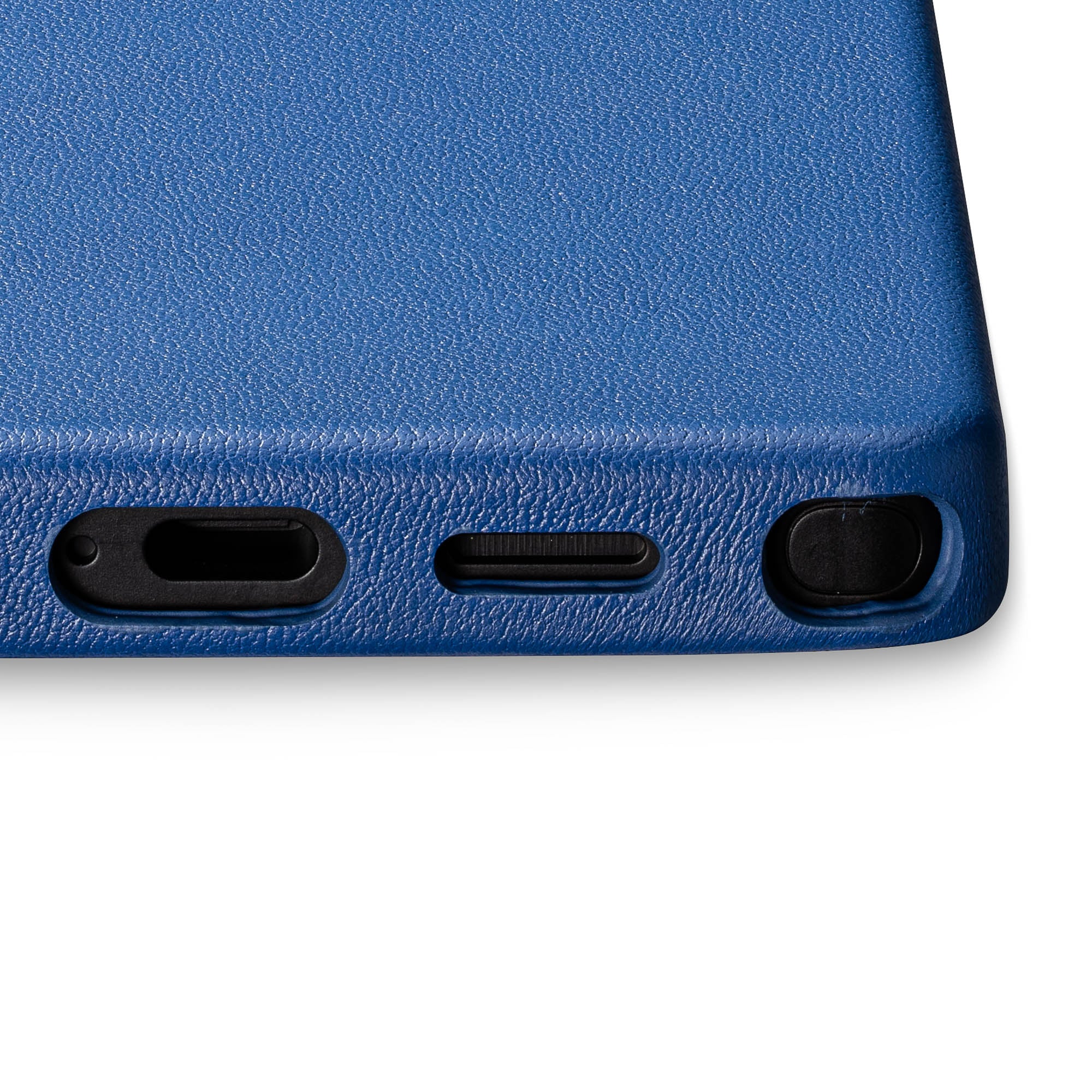 Samsung Galaxy S24 Ultra Leather Case - Timeless Luxe - Sapphire Blue