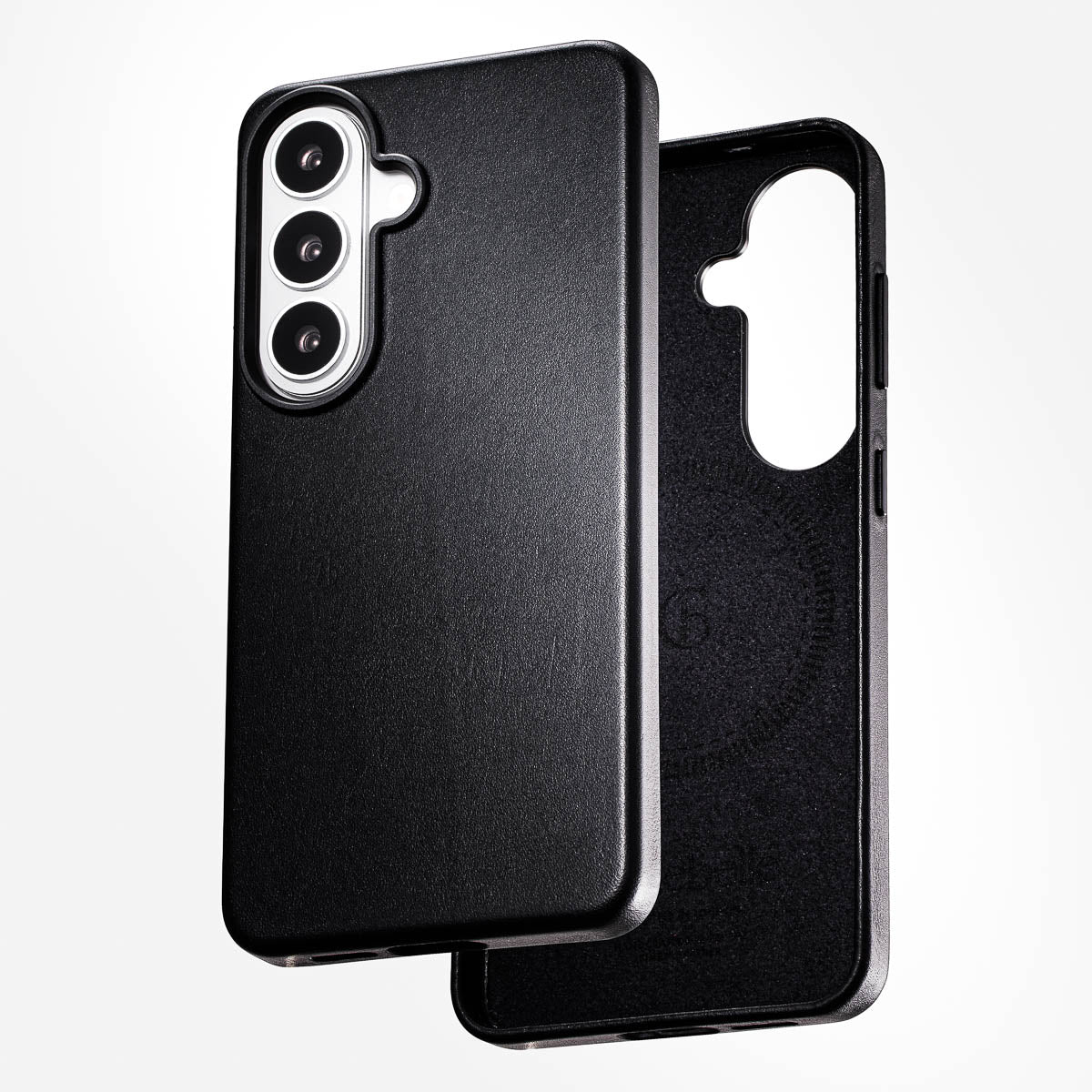 Samsung Galaxy S26 Leather Case - Obsidian Black