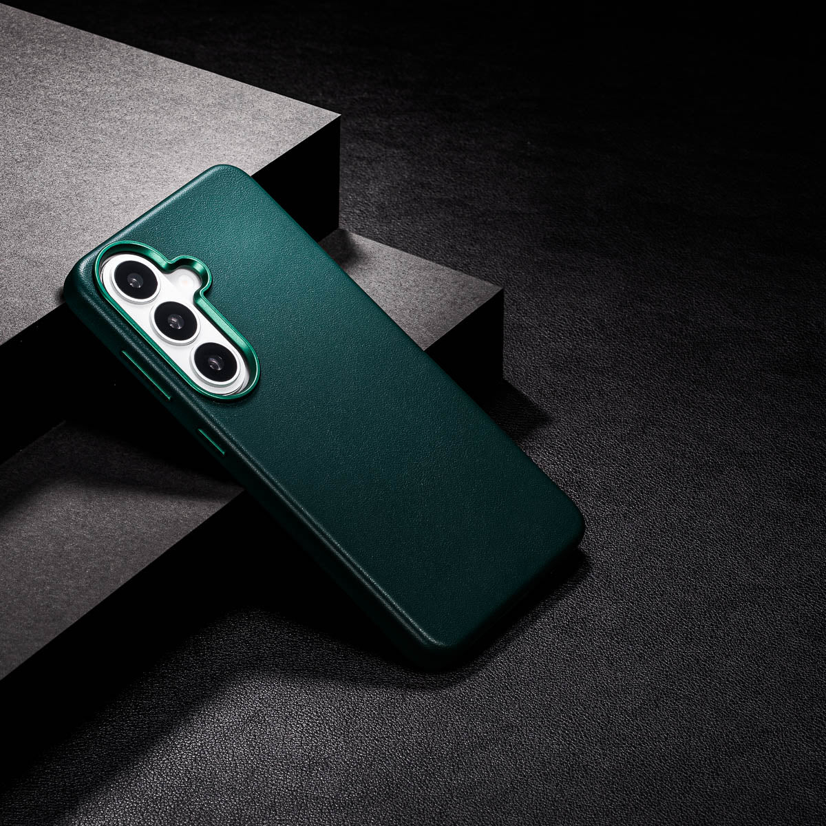 Samsung Galaxy S26 Leather Case - Racing Green