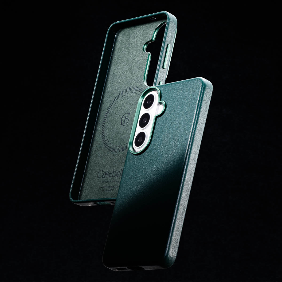 Samsung Galaxy S26 Plus Leather Case - Racing Green