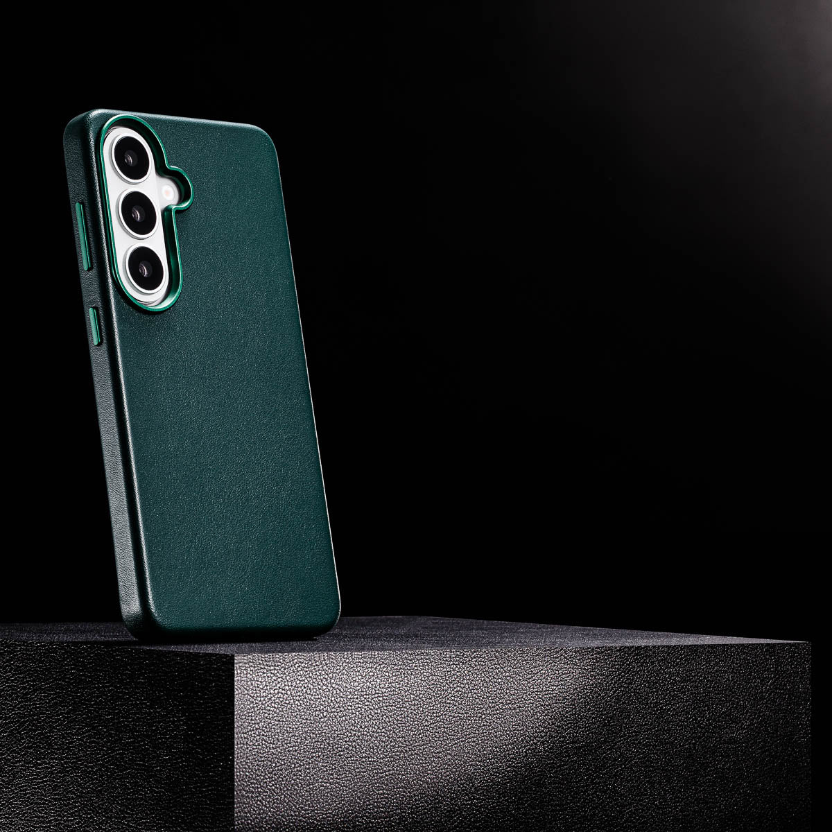 Samsung Galaxy S26 Plus Leather Case - Racing Green