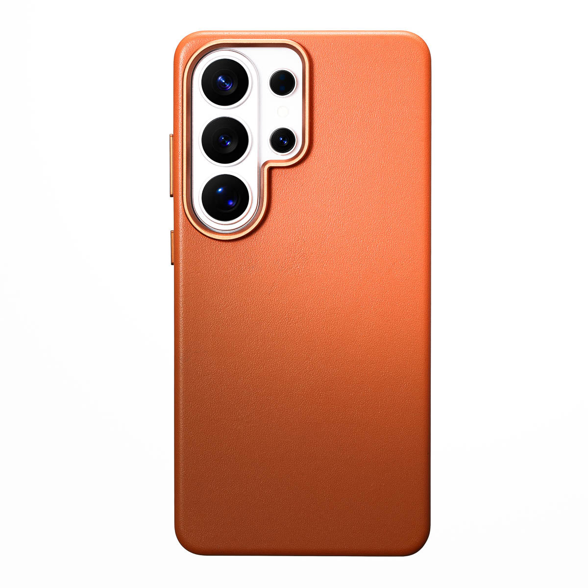Samsung Galaxy S26 Ultra Leather Case - Cognac Brown
