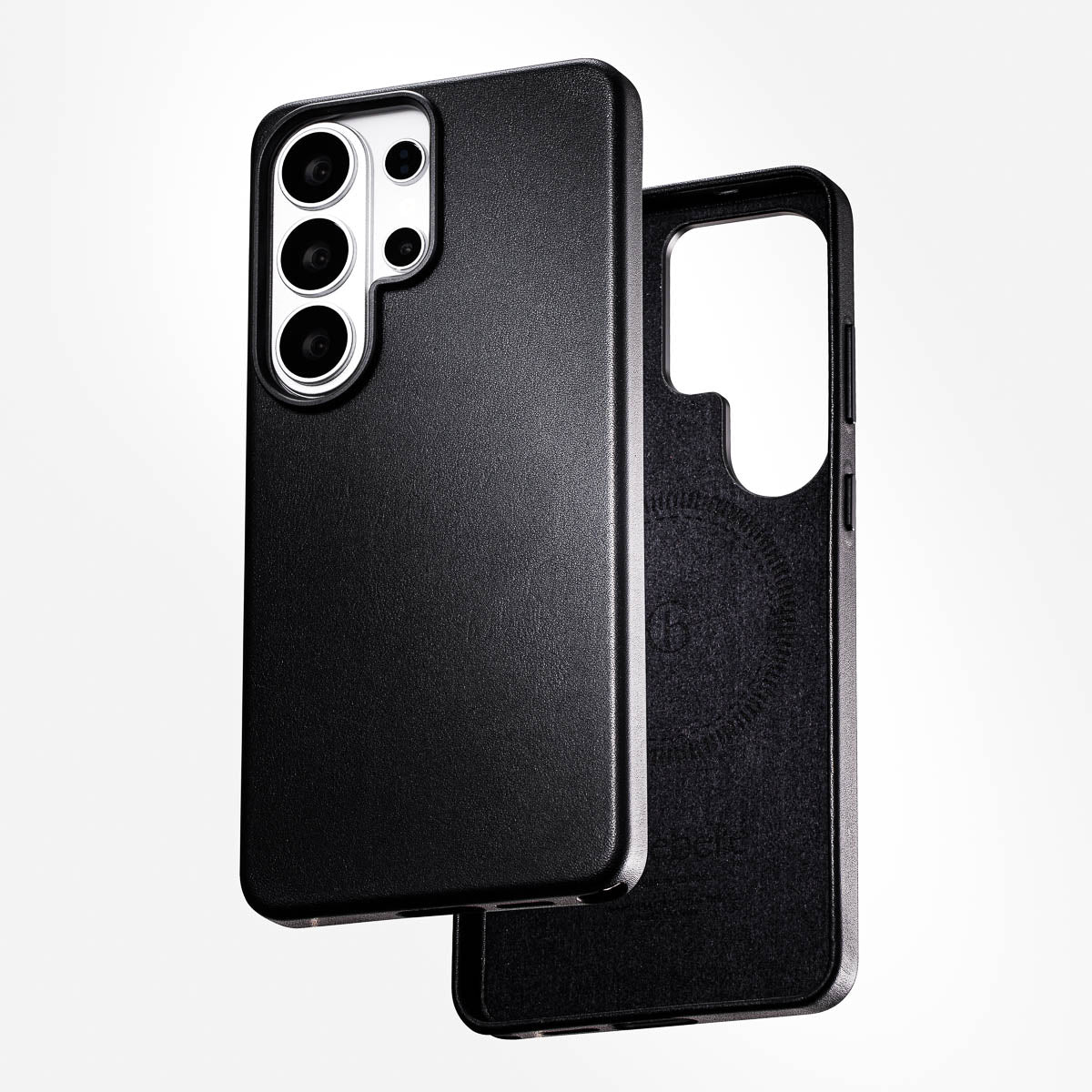 Samsung Galaxy S26 Ultra Leather Case - Obsidian Black