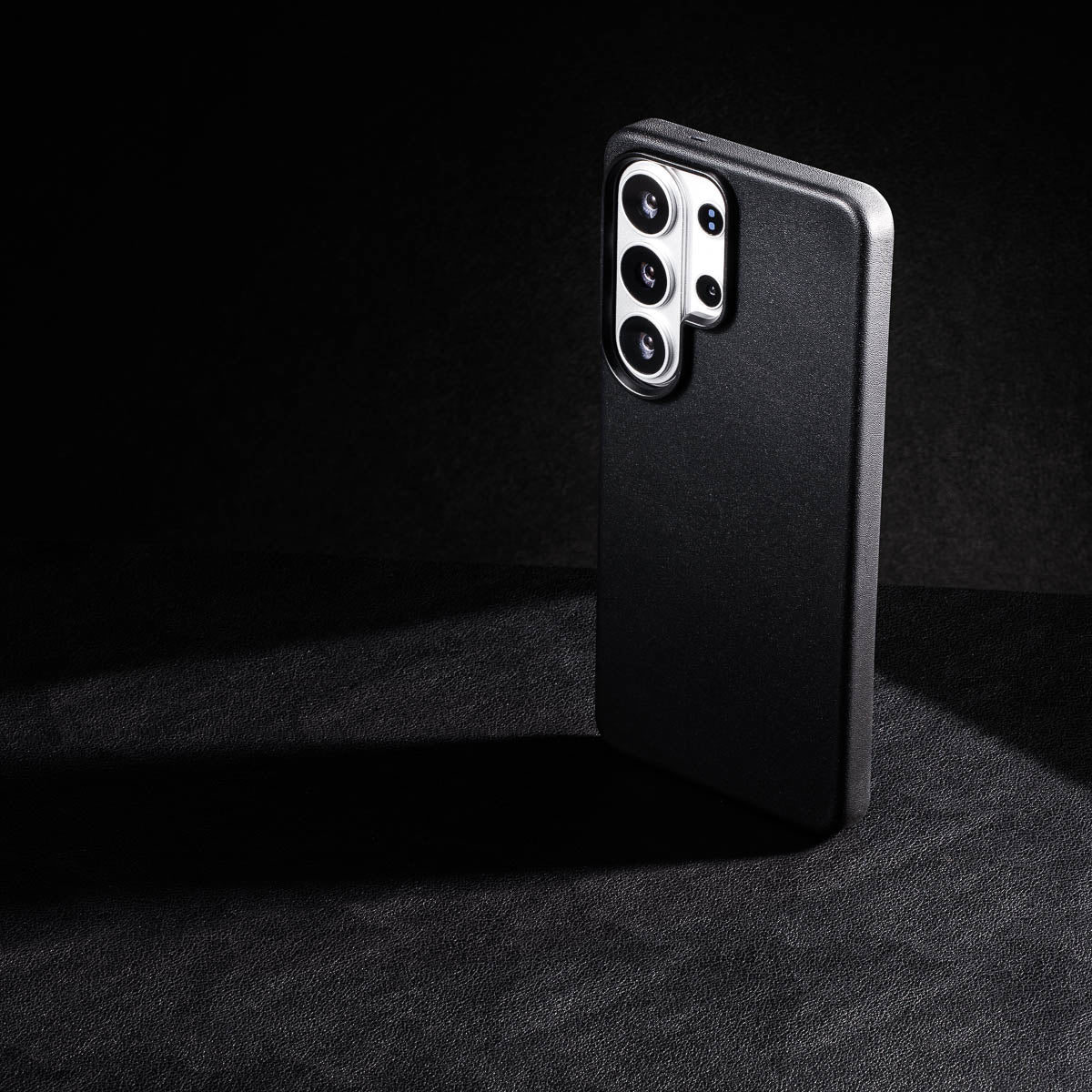 Samsung Galaxy S26 Ultra Leather Case - Timeless Luxe - Obsidian Black