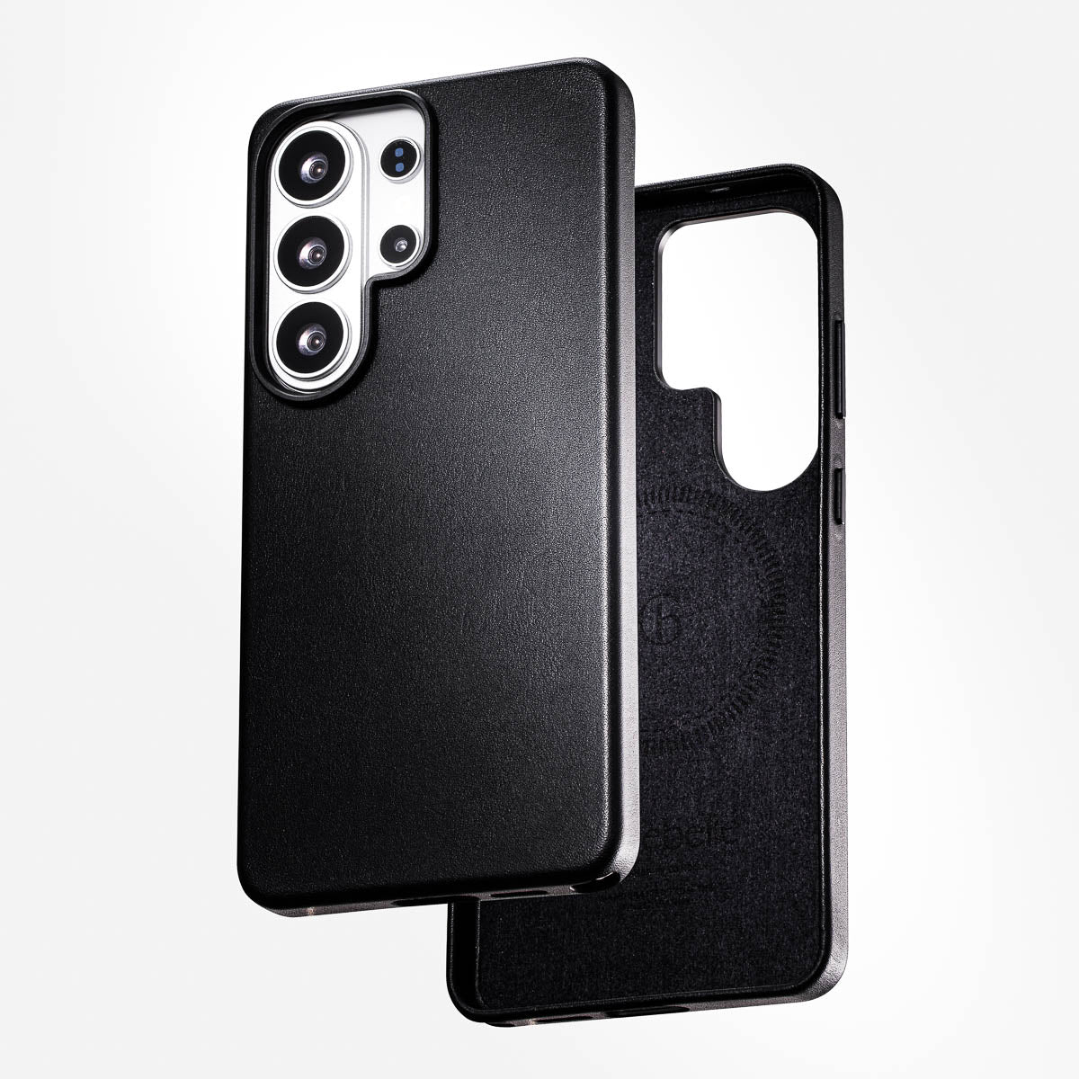 Samsung Galaxy S26 Ultra Leather Case - Timeless Luxe - Obsidian Black