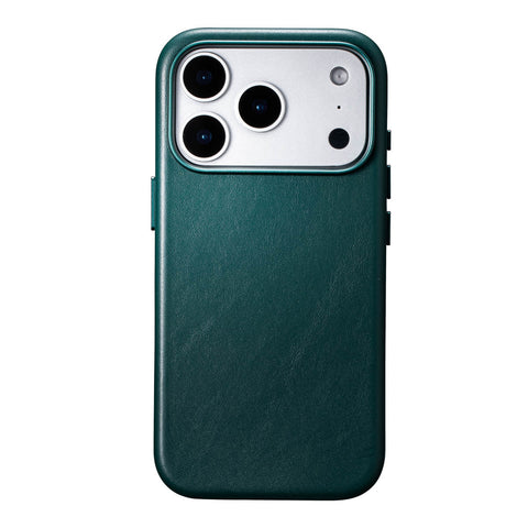 iPhone 18 Pro Leather Case - MagSafe - Racing Green