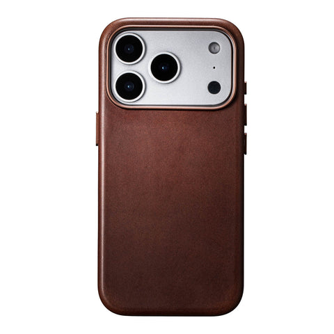 iPhone 18 Pro Max Leather Case - MagSafe - Dark Brown