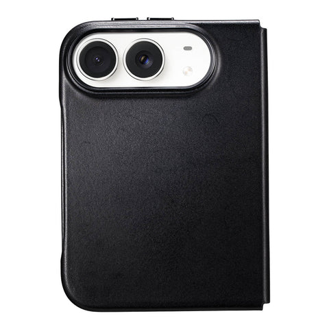 iPhone Duo Leather Case - MagSafe - Noir Black