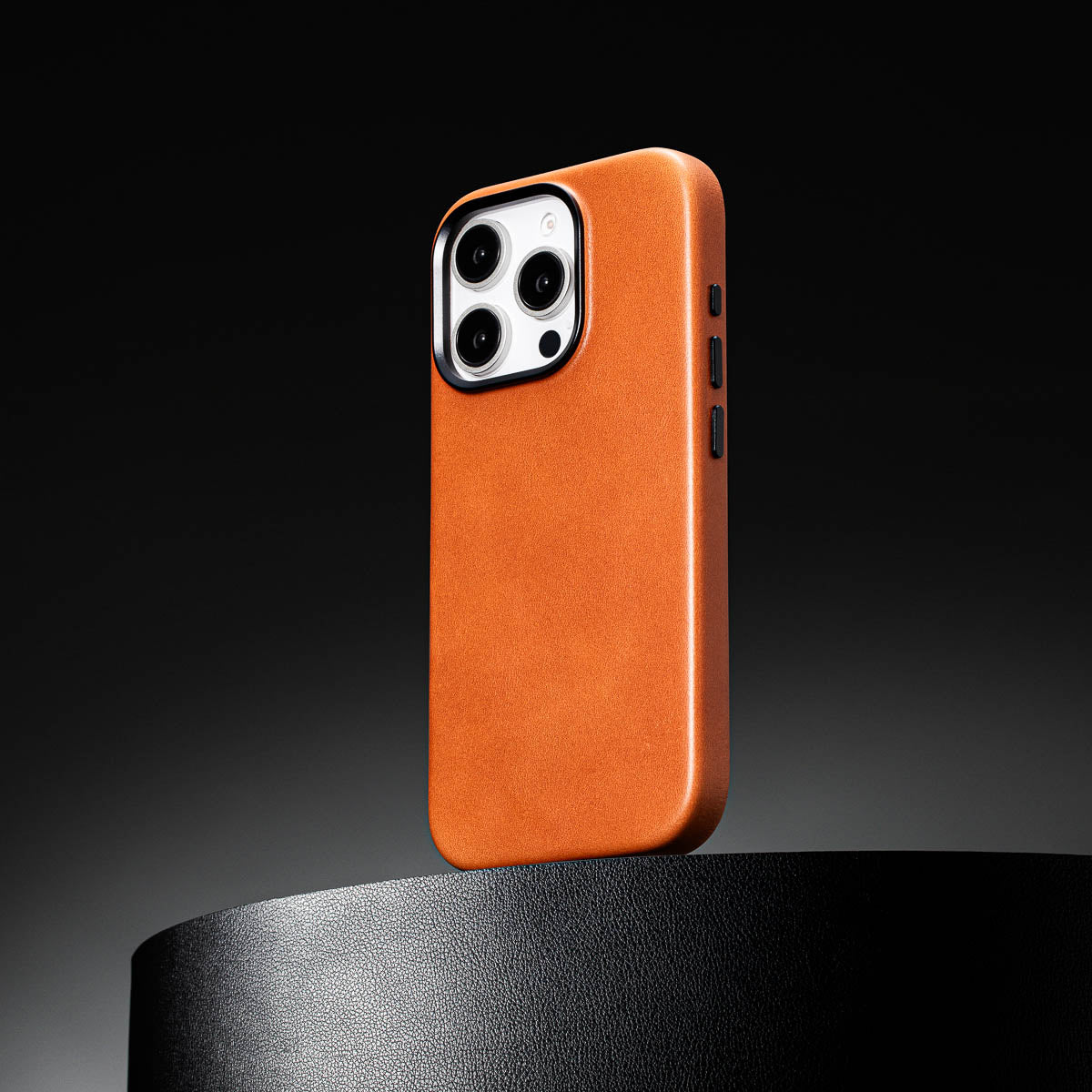 iPhone 16 Pro Leather Case - MagSafe - Amber Brown
