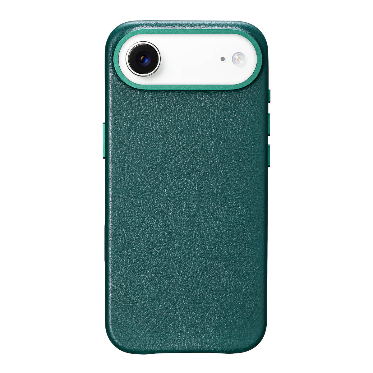 iphone air leather case in racing green - full-grain Italian leather magsafe case