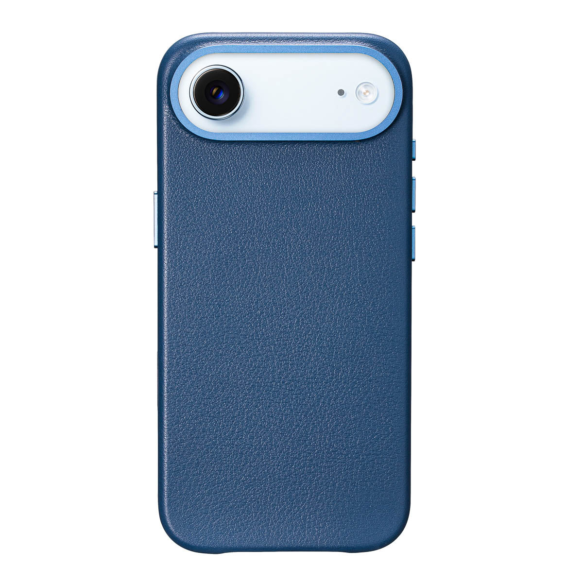 iPhone Air Leather Case - MagSafe - Steel Blue