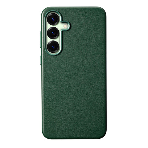Samsung Galaxy S25 Plus Leather Case - Racing Green