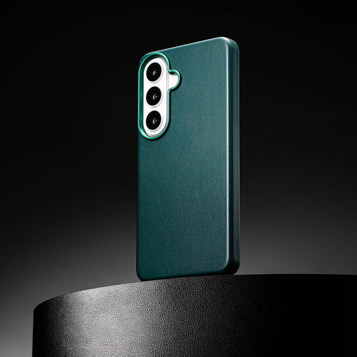 Samsung Galaxy S26 Leather Case - Racing Green
